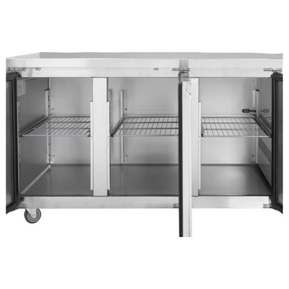 Table Réfrigérée 3 Portes GN1/1 - Profondeur 700 avec Dosseret - vue 7