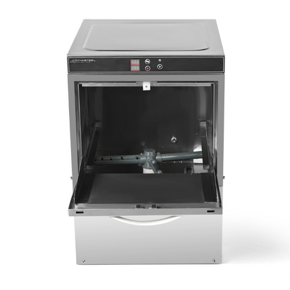 Lave-Verre Professionnel avec Doseur de Liquide de Rinçage et Détergent - 40 x 40 cm - vue 5
