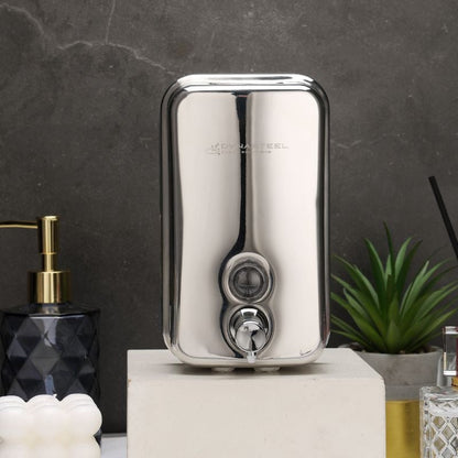 Distributeur de Savon Mural en Inox - 800 ml - vue 5