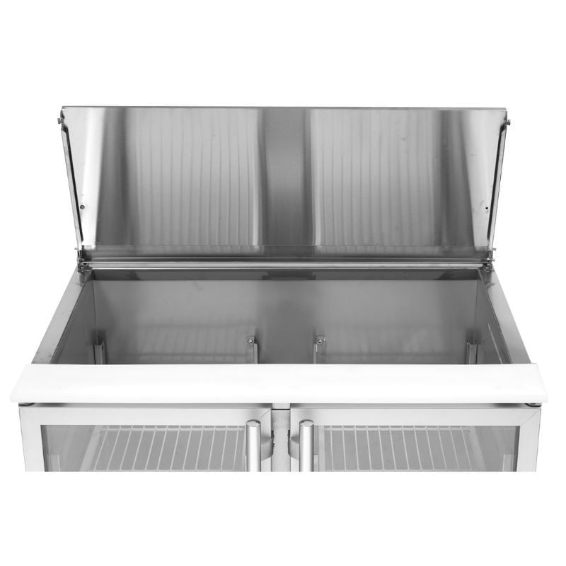 Saladette Compacte - 2 Portes Vitrées à Toit Ouvrant - vue 3