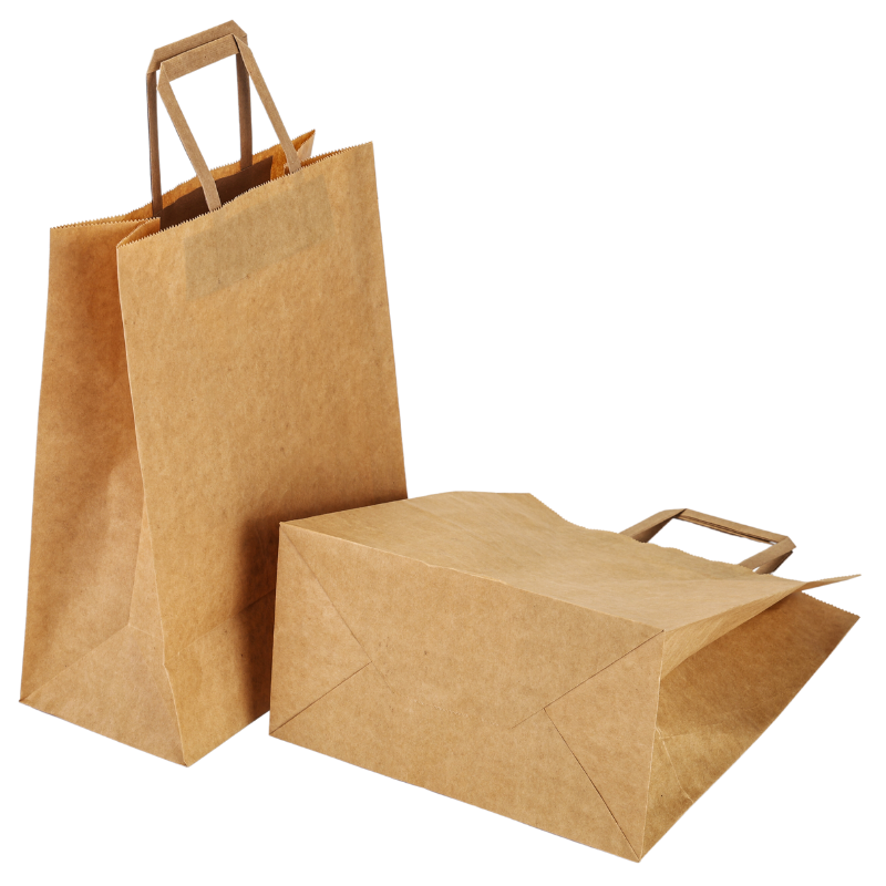 Sac Cabas Kraft 26 x 14 x 33 cm - Lot de 250 - vue 4