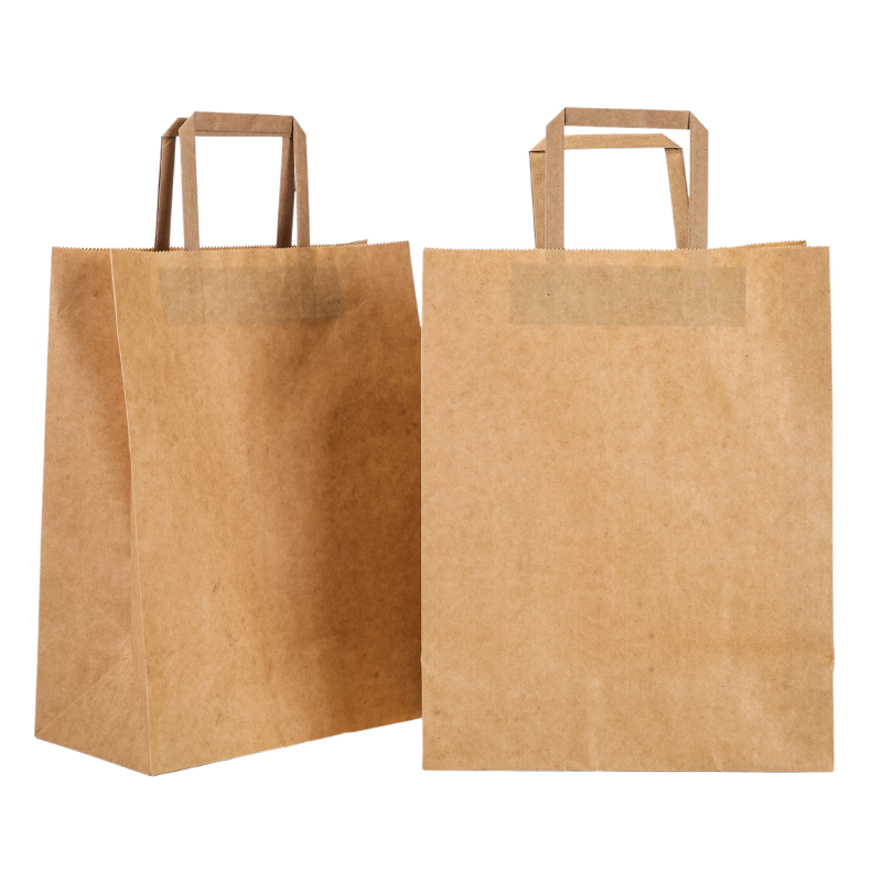 Sac Cabas Kraft 26 x 14 x 33 cm - Lot de 250 - vue 2