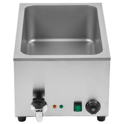 Bain-Marie Professionnel GN 1/1 avec Vidange - vue 2