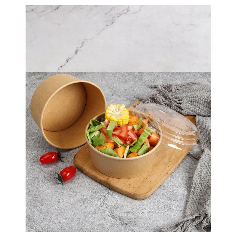 Bol à Salade Kraft - 1000 ml - Lot de 300 - vue 10