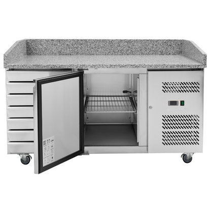 Meuble à Pizza 600x400 - 1 Porte et 7 Tiroirs - vue 3
