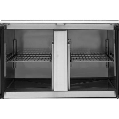 Saladette Compacte - 2 Portes Vitrées à Toit Ouvrant - vue 2
