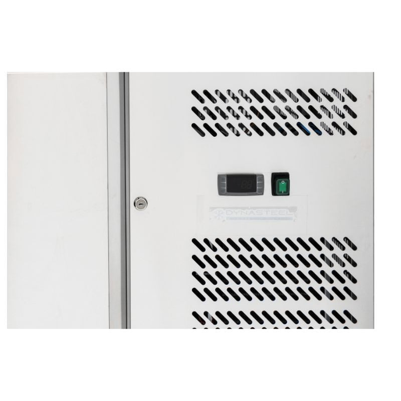 Table Réfrigérée 2 Portes GN1/1 - Profondeur 700 avec Dosseret - vue 2