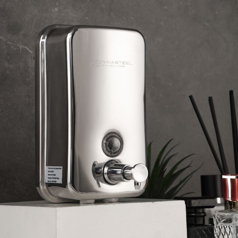 Distributeur de Savon Mural en Inox - 800 ml - vue 6
