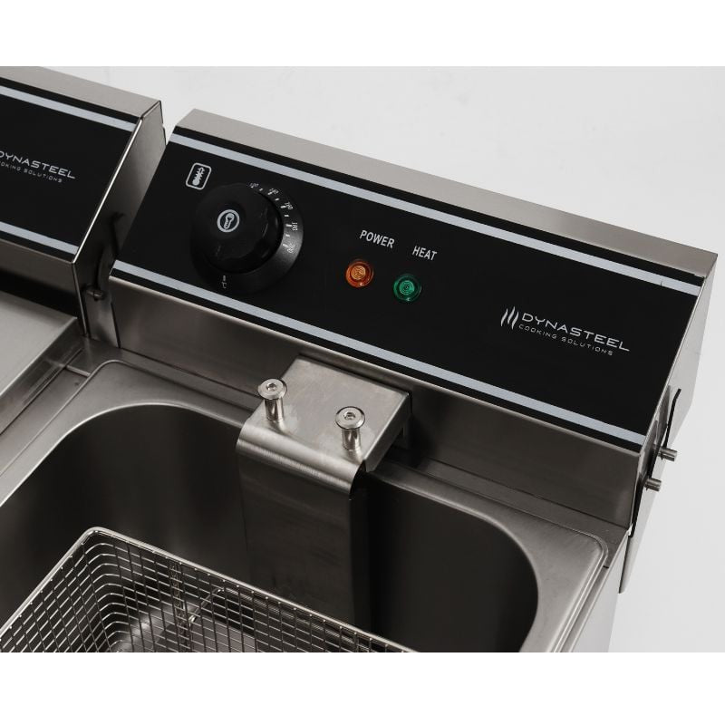 Friteuse - 2 x 10 L - vue 2