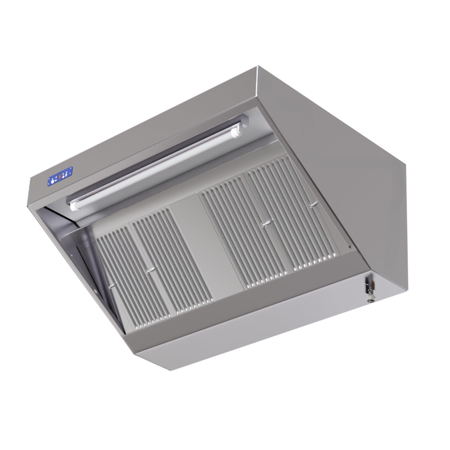 Hotte Snack Complète 900 -  Longueur 1200 - Avec Moteur, Led et Variateur - vue 2