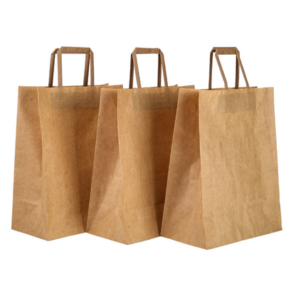 Sac Cabas Kraft 26 x 14 x 33 cm - Lot de 250 - vue 3