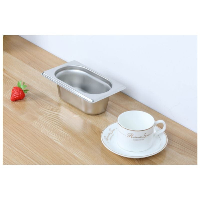Bac Gastronorme GN 1/9 P 65 mm - 0,6 L - vue 9