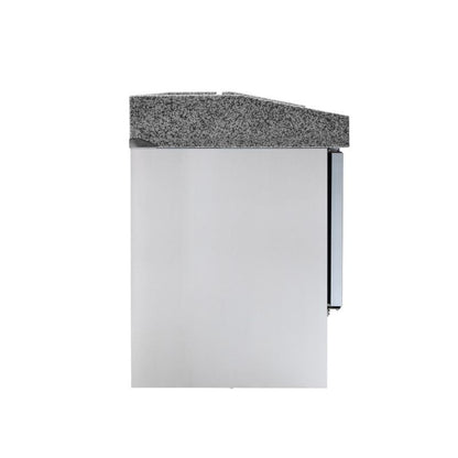 Meuble à Pizza Réfrigéré Compact 600x400 - 3 Portes Vitrées - vue 6