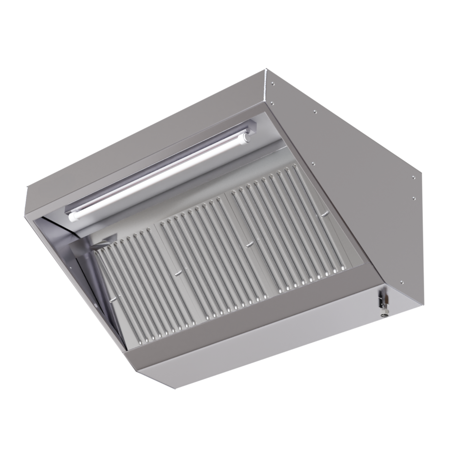 Hotte Snack Profondeur 700 avec Led et Sans Moteur - Longueur 1400 - vue 6