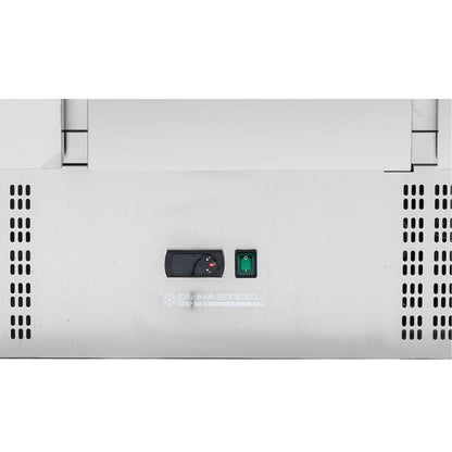 Meuble à Pizza Réfrigéré Compact 600x400 - 1 Porte et 4 Tiroirs - vue 5