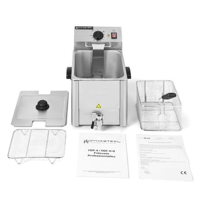 Friteuse Professionnelle 8 L avec Vidange - vue 5
