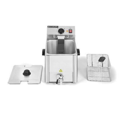 Friteuse Professionnelle 8 L avec Vidange - vue 7