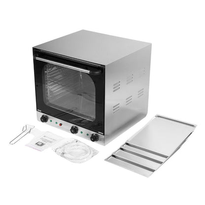 Four Professionnel à Convection avec Grill et Vapeur - 2600 W