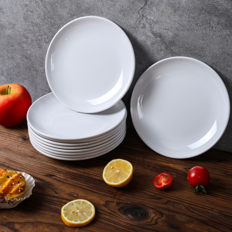 Assiette Ronde en Mélamine - Ø 17,7 cm - Lot de 10 - vue 5
