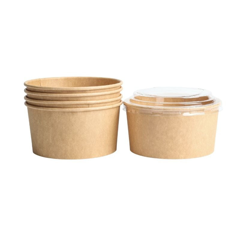 Bol à Salade Kraft - 1000 ml - Lot de 300 - vue 5
