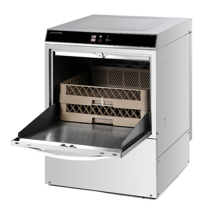 Lave-Vaisselle Professionnel avec Doseur de Liquide de Rinçage et Détergent - 50 x 50 cm - vue 9