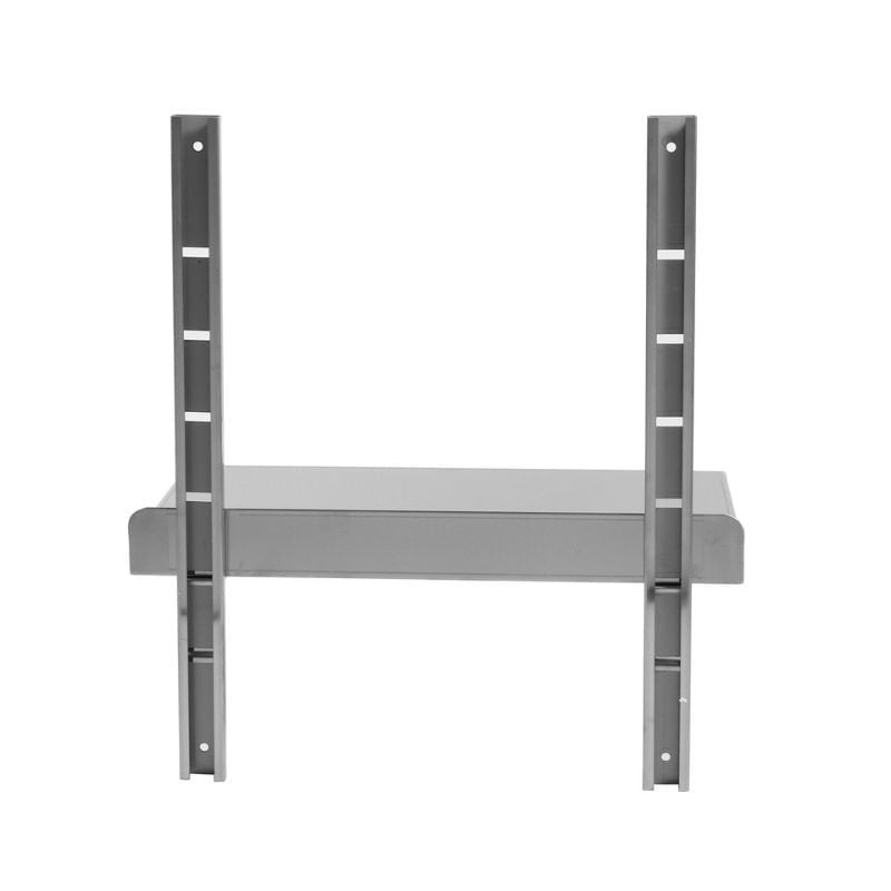Etagère Murale en Inox - L 800 x P 400 mm - vue 2