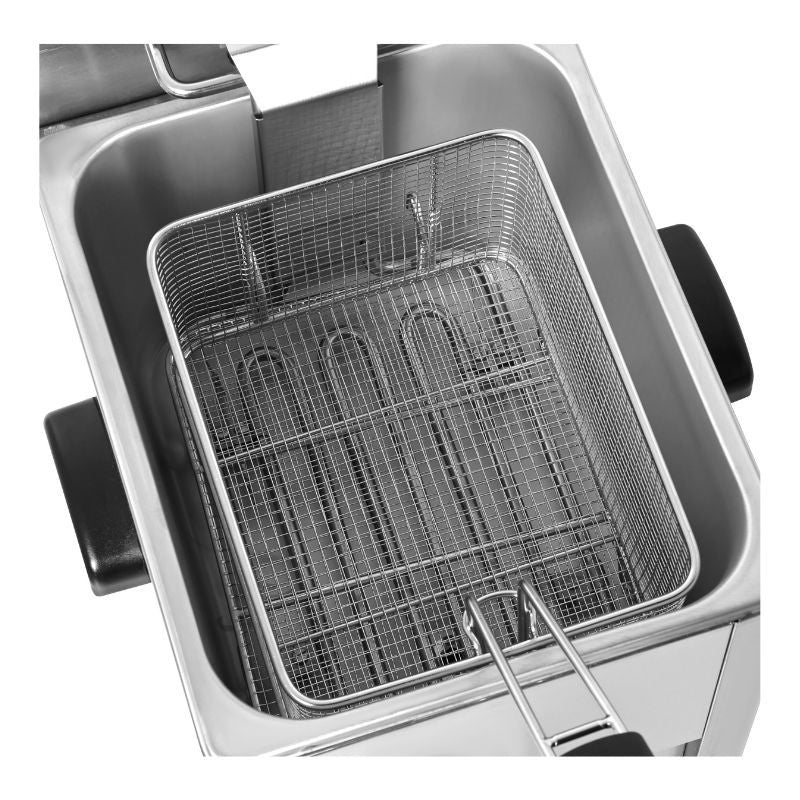 Friteuse Professionnelle 8 L avec Vidange - vue 3