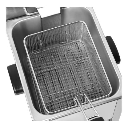 Friteuse Professionnelle 8 L avec Vidange - vue 3