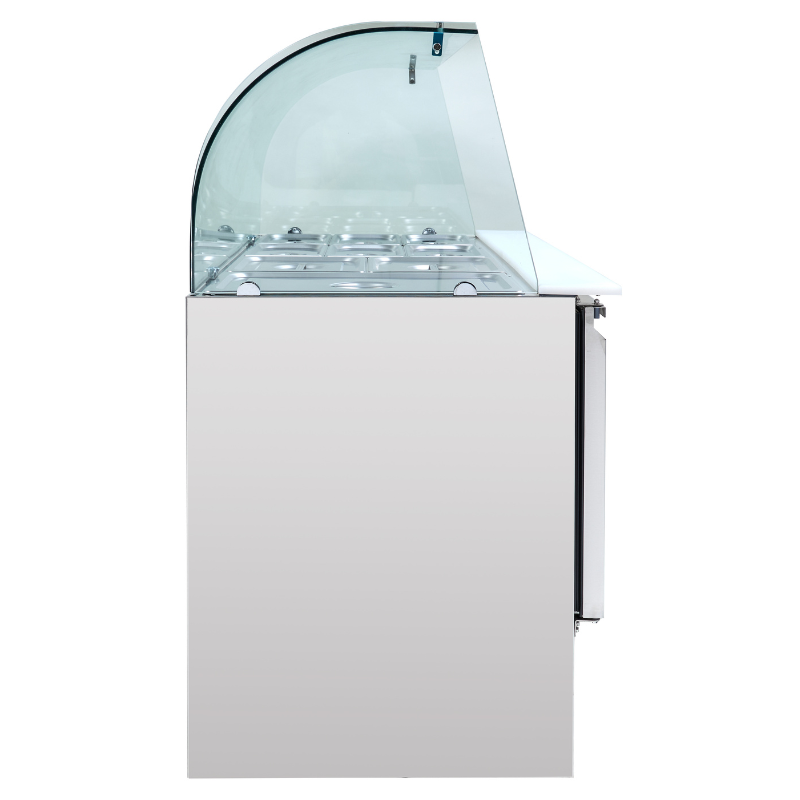 Saladette Réfrigérée 4 GN 1/1 - 3 Portes - vue 9