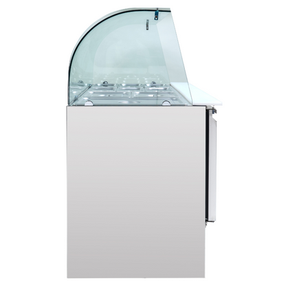 Saladette Réfrigérée 4 GN 1/1 - 3 Portes - vue 9