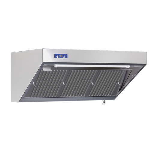 Hotte Snack Complète 700 - Longueur 1800 - Avec Moteur, Led et Variateur