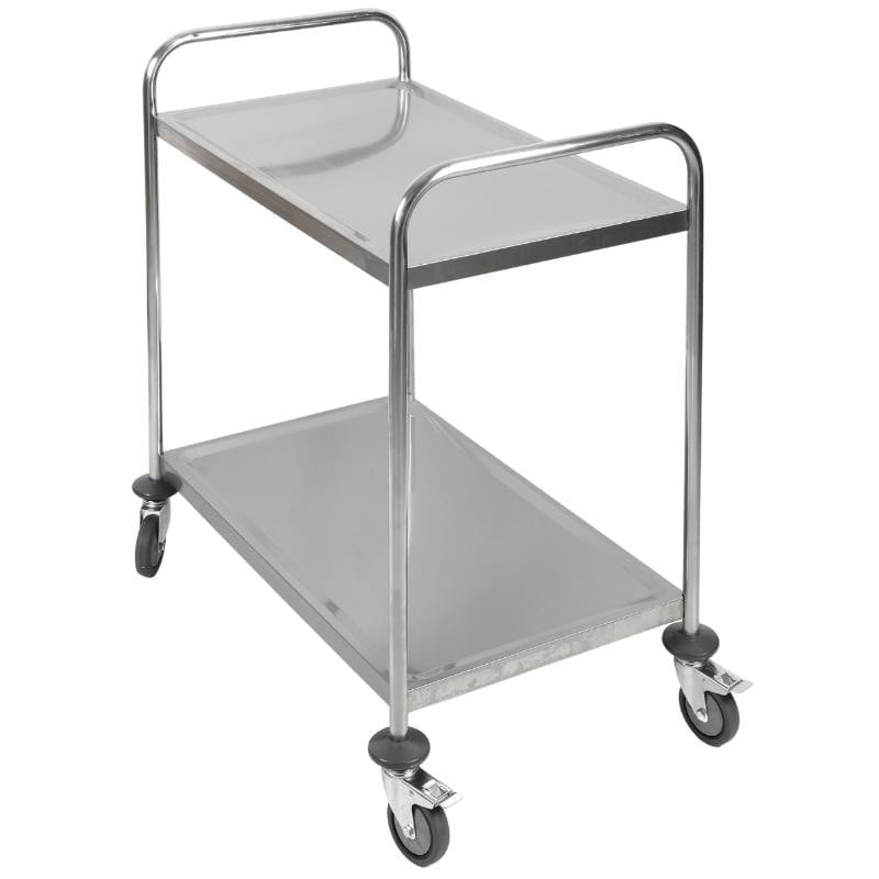 Chariot Inox à 2 Plateaux - vue 3