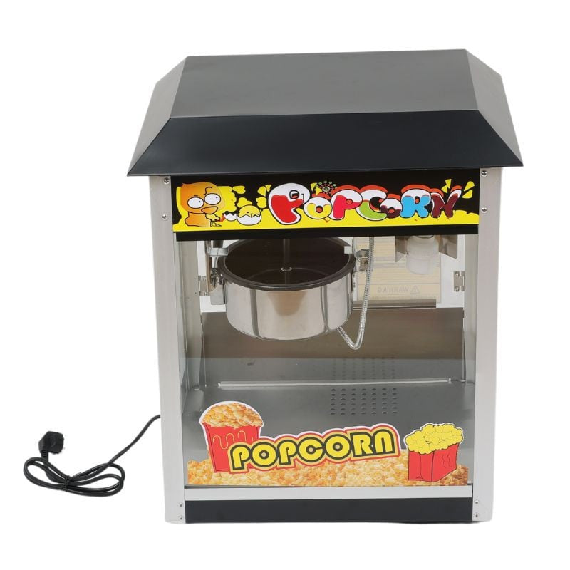 Machine à Pop-Corn Professionnelle - Noire - vue 5