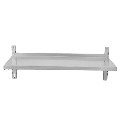 Etagère Murale en Inox sur Crémaillères - L 1000 x P 400 mm - vue 6
