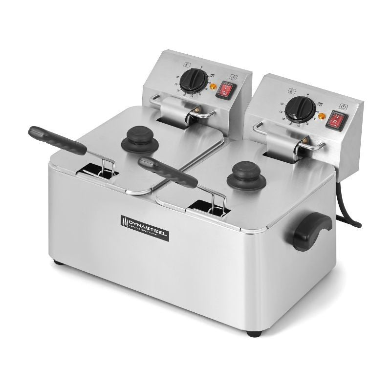 Friteuse Professionnelle 2 x 4 L - vue 8
