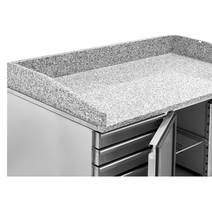 Meuble à Pizza 600x400 - 1 Porte et 7 Tiroirs - vue 5