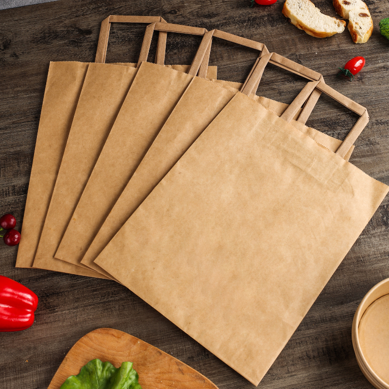 Sac Cabas Kraft 26 x 14 x 33 cm - Lot de 250 - vue 10