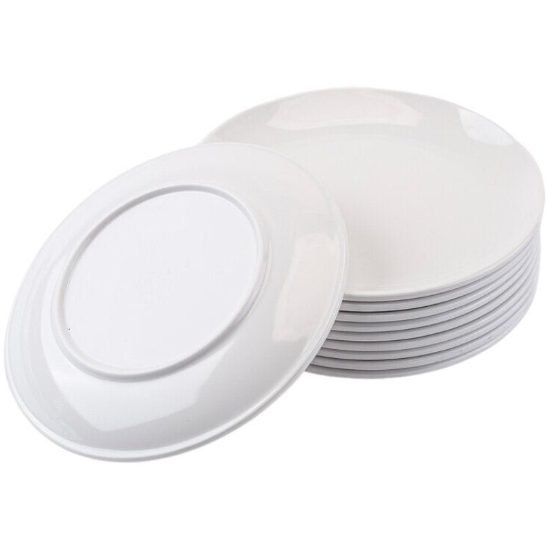 Assiette Ronde en Mélamine - Ø 17,7 cm - Lot de 10 - vue 6