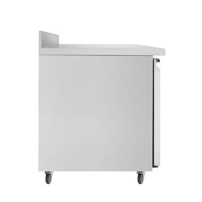 Table Réfrigérée 2 Portes GN1/1 - Profondeur 700 avec Dosseret