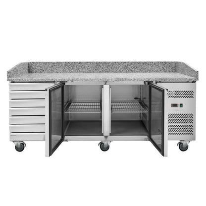 Meuble à Pizza 600x400 - 2 Portes et 7 Tiroirs - vue 2