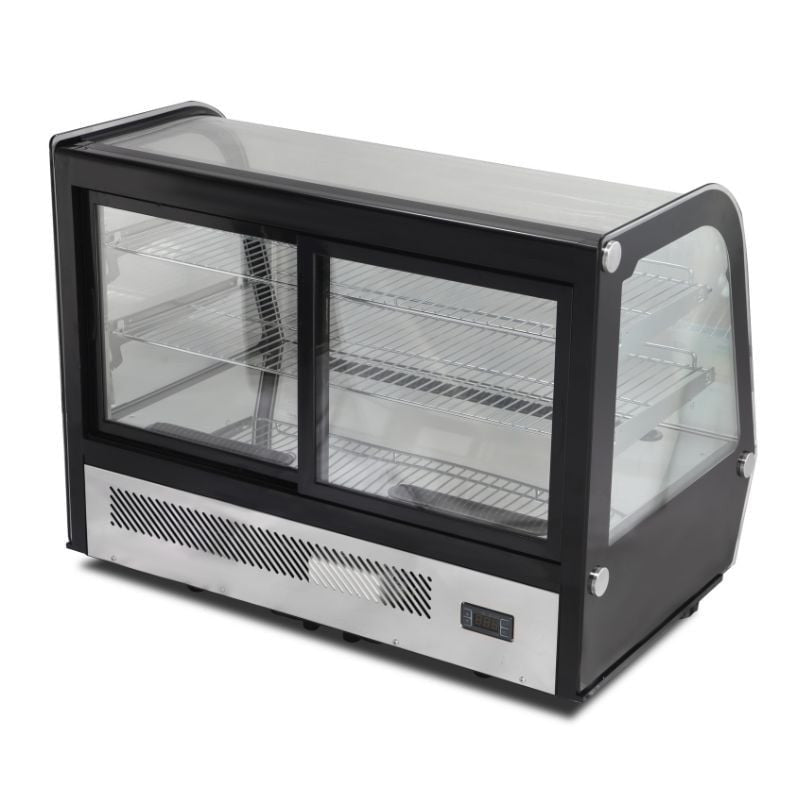 Vitrine Réfrigérée de Comptoir 160 L - Bombée - vue 7