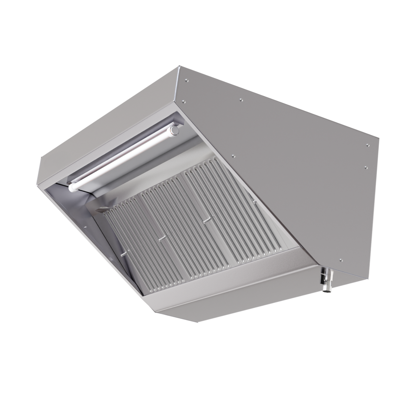 Hotte Snack Profondeur 900 avec Led et Sans Moteur - Longueur 1400 - vue 5
