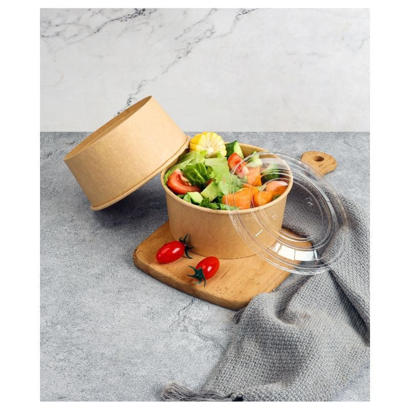 Bol à Salade Kraft - 1300 ml - Lot de 300 - vue 10
