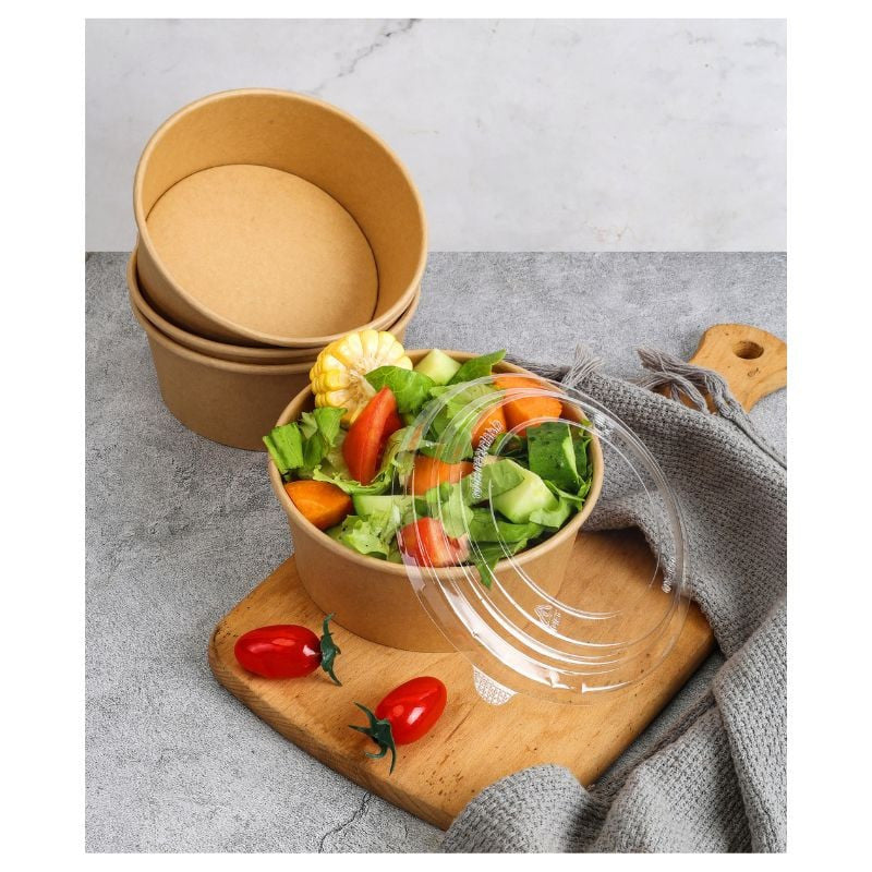 Bol à Salade Kraft - 750 ml - Lot de 300 - vue 10