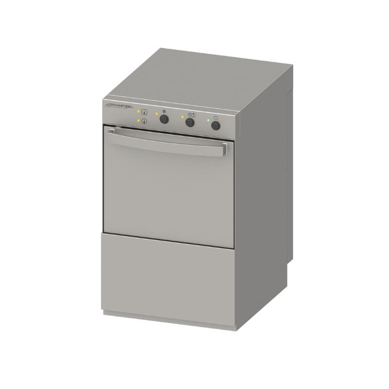 Lave-Vaisselle Professionnel avec Doseur de Liquide de Rinçage et Détergent - 40 x 40 cm - vue 2