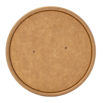 Couvercle pour Pot à Soupe Kraft 240 et 360 ml - Lot de 300