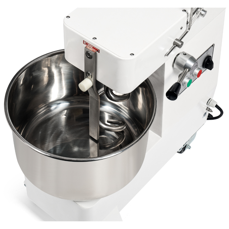 Pétrin 30 L Cuve Fixe et Tête Relevable - 1 Vitesse