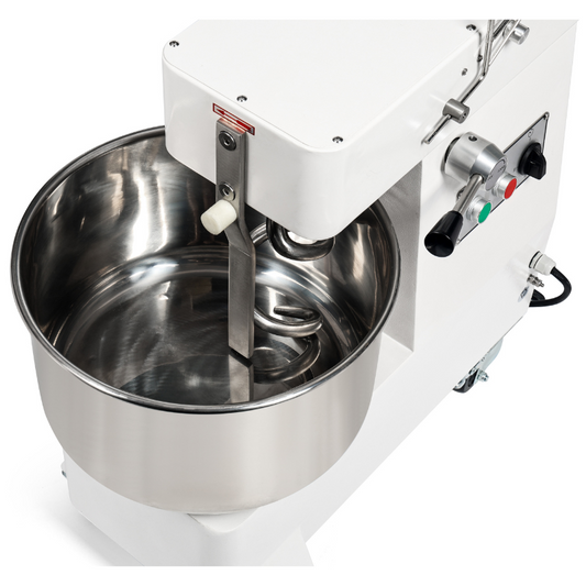 Pétrin 30 L Cuve Fixe et Tête Relevable - 1 Vitesse