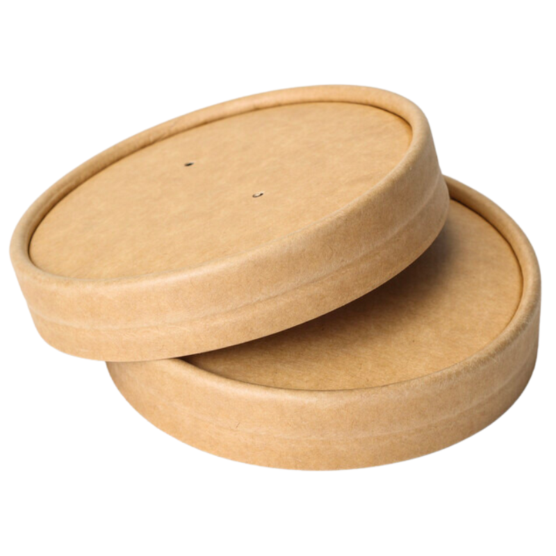 Couvercle pour Pot à Soupe Kraft 240 et 360 ml - Lot de 300 - vue 2