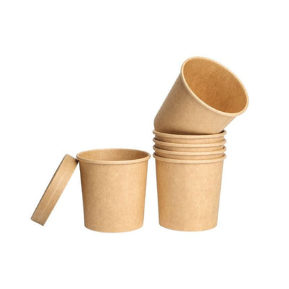 Pot à Soupe Kraft - 360 ml - Lot de 300 - vue 5